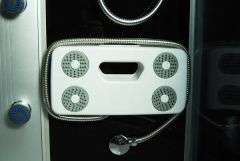 Black Luxury Shower/Tub 32"x60" LHD Jetted, With Many Accessories