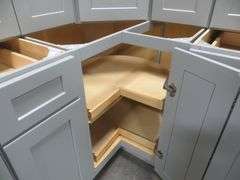 Assembled Stone Harbor Gray Kitchen Cabinet Set 10'x14'x10'