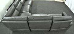 Macys Gabrine Leather 5pc Power Reclining Sectional Online Retail: $6455