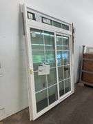 Patio Slider Vinyl Frame Door  71 1/2"x95 1/2"