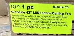 Glendale 42" LED Indoor Ceiling Fan