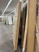 Exterior Castle Knotty Alder With Speakeasy Door 1-3-1 LH
