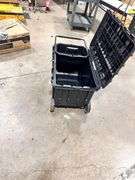 Husky 37 in. Rolling Tool Box Utility Cart Black