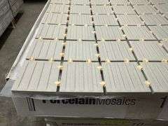 Soho Linen Matte Porcelain Mosaics Tile 2"x2"