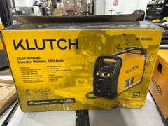 Klutch Dual-Voltage 180 Amp MIG/Flux-Core Multi-Process Welder