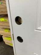 White Steel, Exterior Door 36", Left Hand