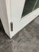 White Exterior 15 Lite Double Patio Door 72"x80"