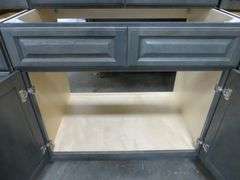 Newcastle Gray Kitchen Cabinet Set 12'x15'