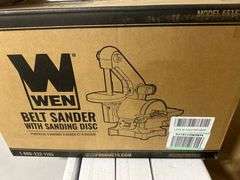 WEN Belt Sander with sanding Disc