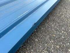 Gallery Blue Corrugated Metal Panel 3'x12'