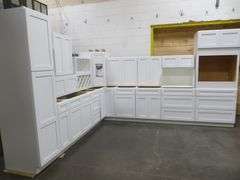Arcadia White Kitchen Cabinet Set 12'x15'