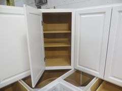 Newport White Kitchen Cabinet Set 12'x12'