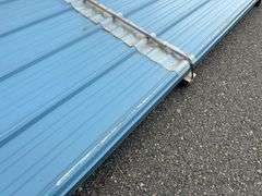 Slate Blue Corrugated Metal Panel 3'x12'
