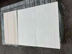 Aqua White 3D Ceramic Wall Tile, Matte, 11MMx12"x22"
