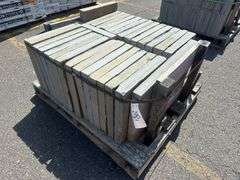 Natural Cleft Pattern Blue Stone, Full Color, 12" x 24" x 22 1/2"