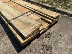 Red Oak Outs Rough Cut Hardwood Lumber 1"xRWxRL (Longest Board is Approximately 12')