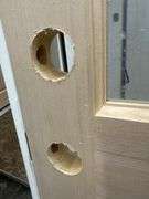 Doug Fir Exterior 9 Lite Door 36"x80" LH