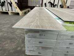 Field Gray Luxury Vinyl Plank Flooring 5mmx7"x48"
