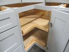 Assembled Stone Harbor Gray Kitchen Cabinet Set 10'x14'x10'