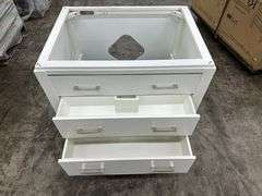 White, Manhattan, 30" Vanity