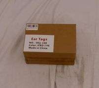 Ear Tags for Cattle, Cows Livestock Identification TPU Precision Tags for Cows Pigs Goats Sheep with