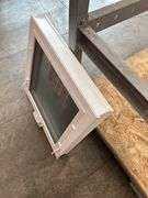 Cream Casement Vinyl Window 24"x24"