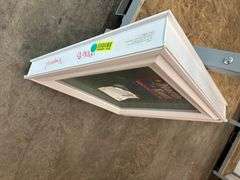 Cream Casement Vinyl Window 24"x24"