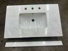 Granite Vanity Top 31" x 19" W/ Undermount Sink