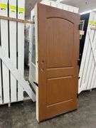 Medium Walnut, Ext Fiberglass, 200PP Plank Panel W/Clavos, 36"x80" LH