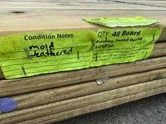 Pressure Treated Decking 5/4"x6"x8'