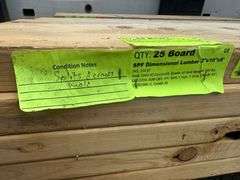 SPF Dimensional Lumber 2"x10"x8'