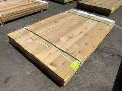 Western Red Cedar Bevel Lap Siding 3/4"x10"x6'