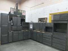 Newcastle Gray Kitchen Cabinet Set 12'x15'