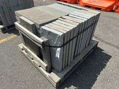 Natural Cleft Pattern Blue Stone, Full Color, 12" x 24 x 2" 1/2 - 3" Assorted Thickness