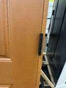 Medium Walnut, Ext Fiberglass, 200PP Plank Panel W/Clavos, 36"x80" LH
