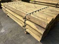 Pressure Treated Southern Yellow Pine Fence Post 4"x8'