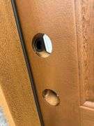 Medium Walnut, Ext Fiberglass, 200PP Plank Panel W/Clavos, 36"x80" RH