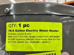 19.9 Gallon Electric Water Heater