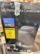 LG 10,000 (DOE) BTU 115-Volt Portable Air Conditioner
