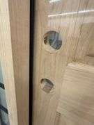 Exterior Castle Knotty Alder With Speakeasy Door 1-3-1 RH