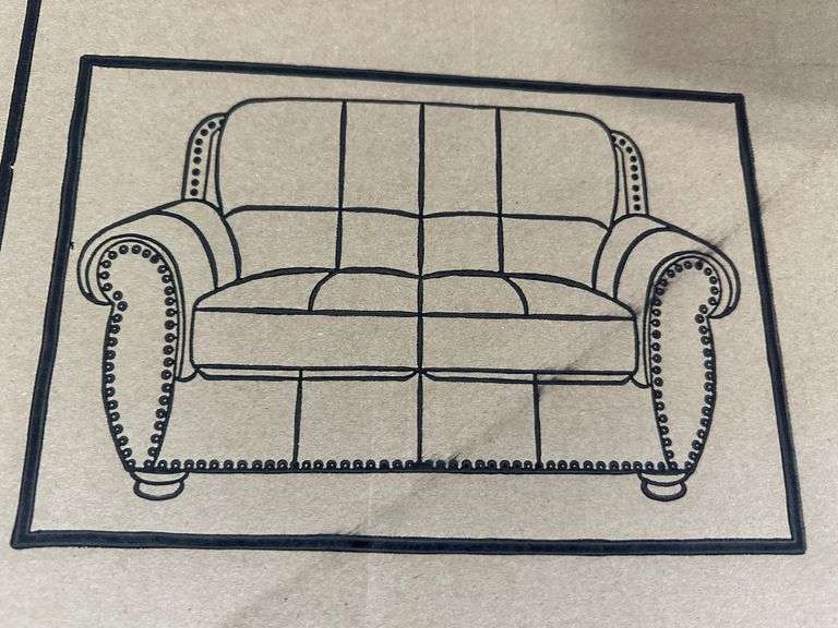 Abbyson Austin Leather Loveseat