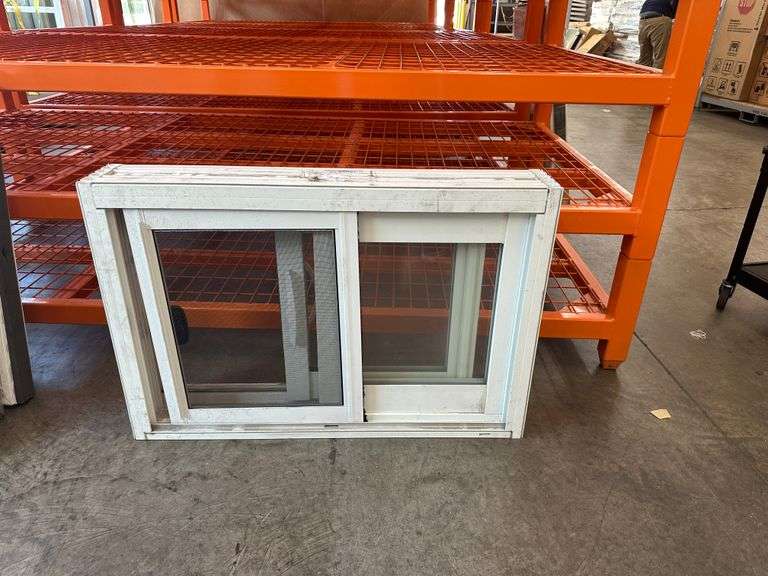 White Vinyl Horizontal Slider Window 36"x24"