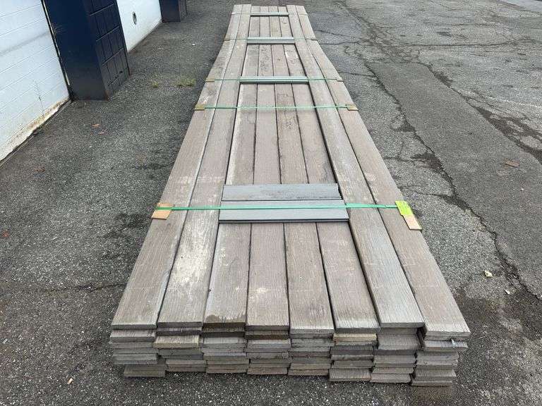 Grey Composite Decking 1"x6"x20'