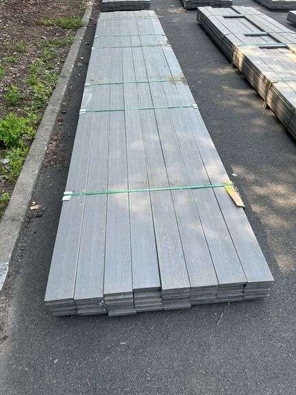 Grey Composite Decking 1"x6"x20'