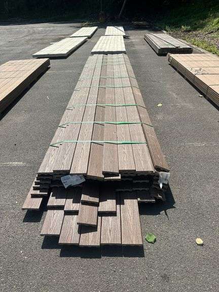 Brown Composite Decking 5/4"x6"x16'