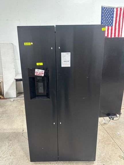 Forno Moena 36 in. French Door Refrigerator in Black, 19.2 Cu.ft