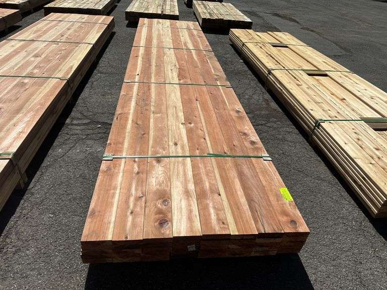 Redwood Decking 2"x6"x16'