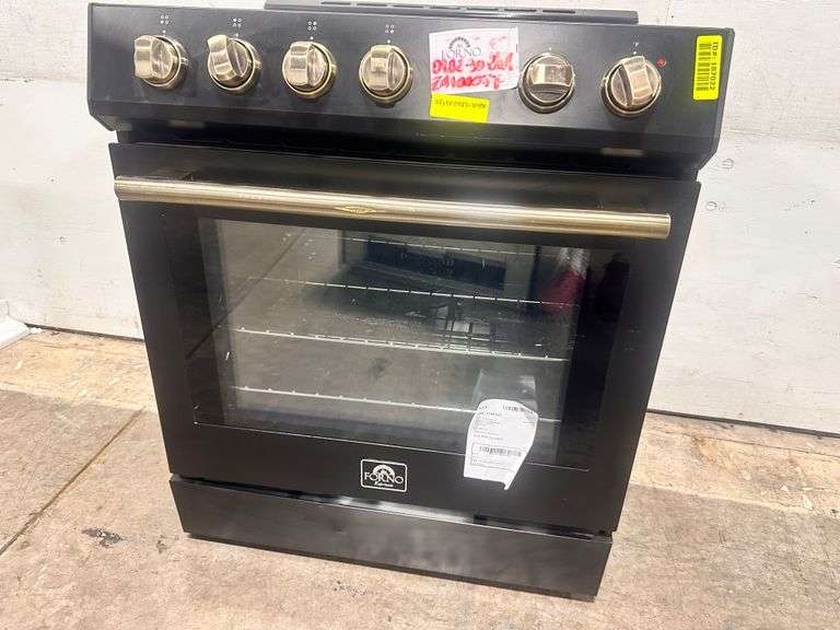 Forno Leonardo 30 in. Induction Range 4-Burner Elements in Black