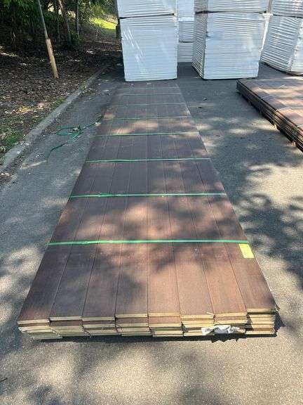 Brown Composite Decking 5/4"x6"x16'