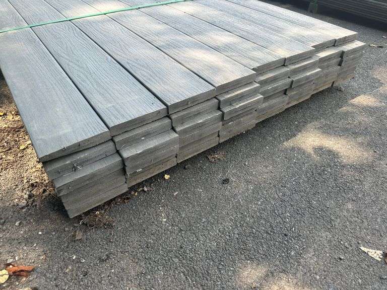Grey Composite Decking 1"x6"x20'